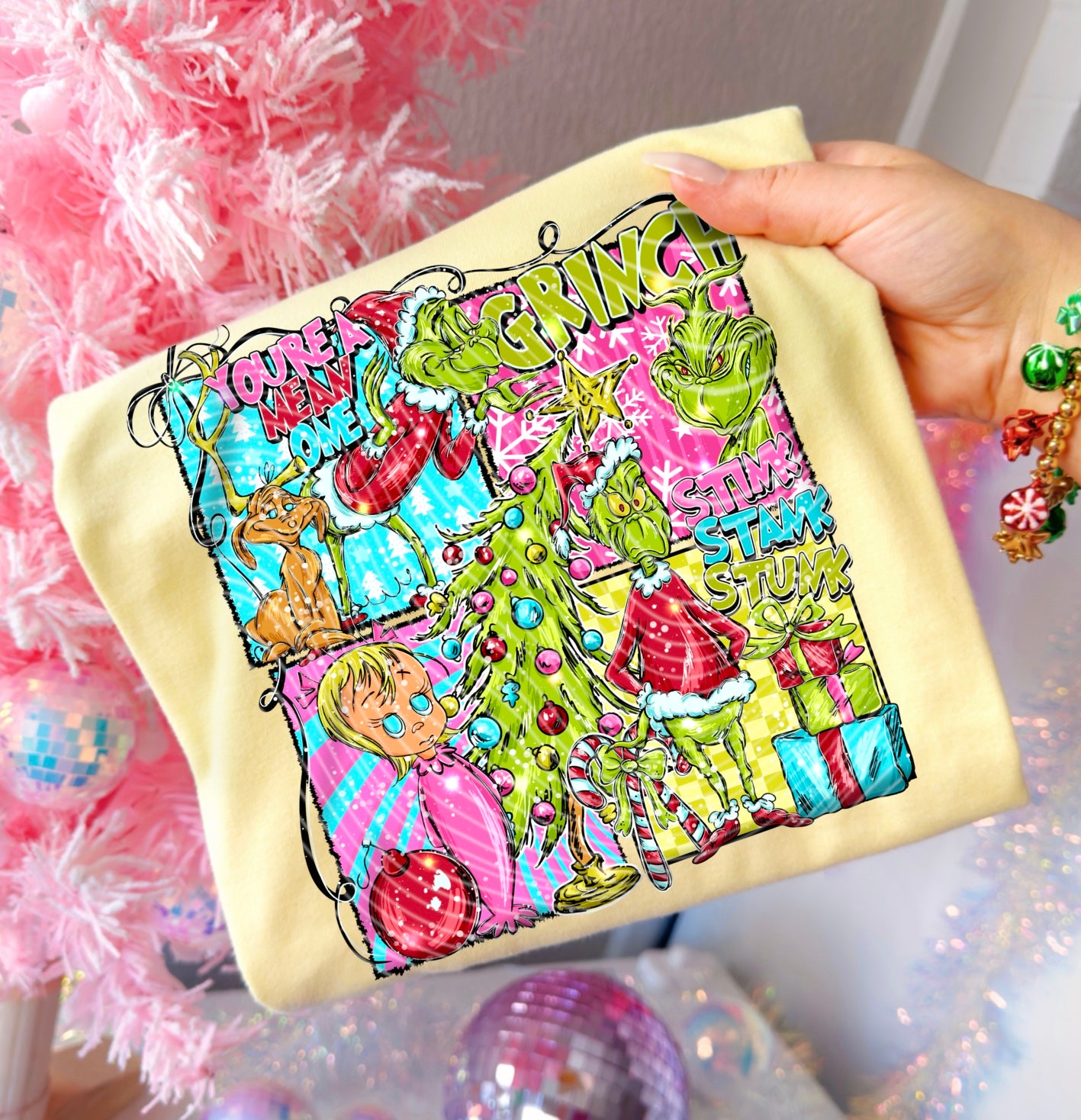 ChristmasGrinch Crewneck Sweatshirt