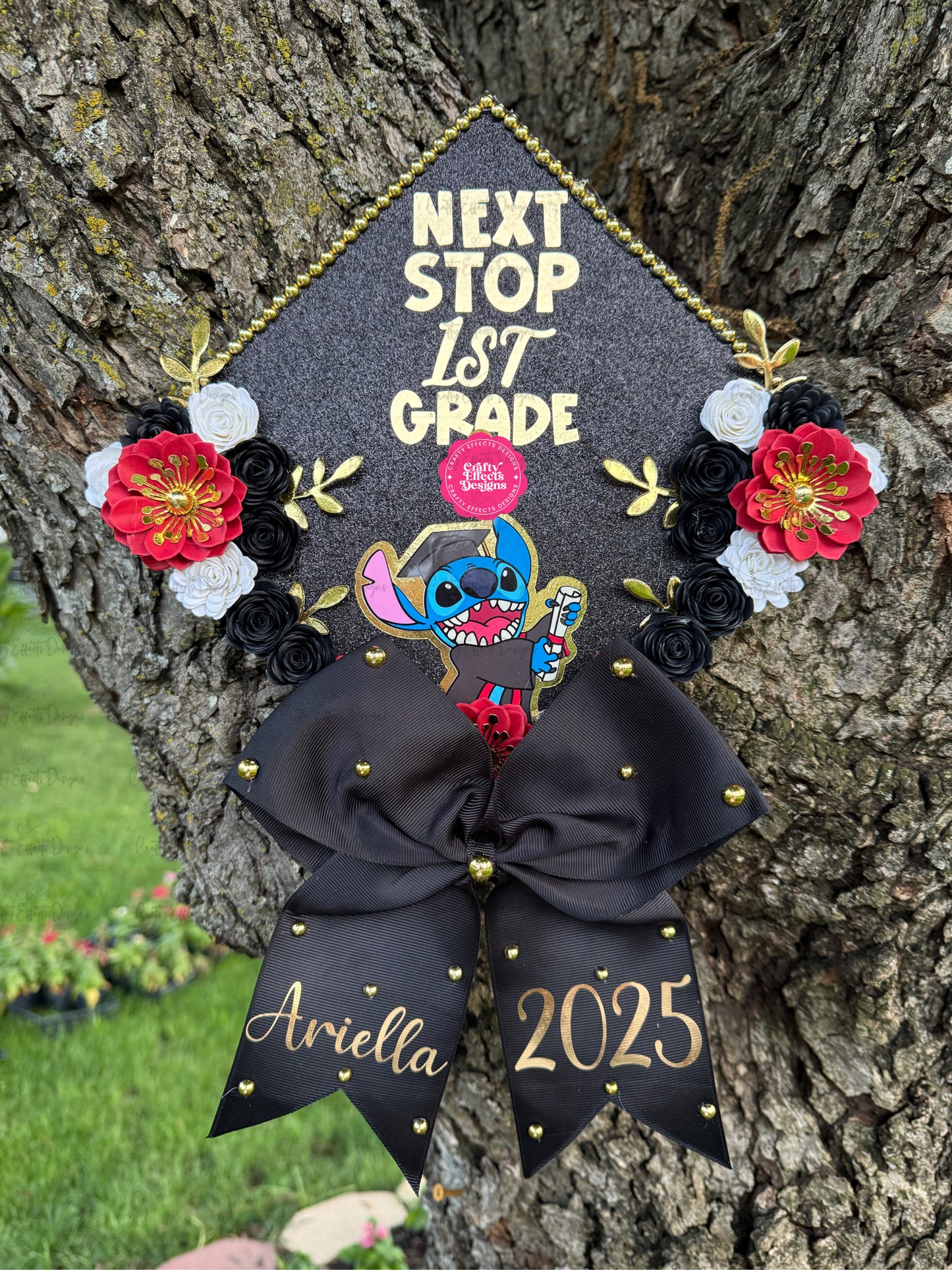 Adorno de gorra de graduación | topper para birrete decorado | personalizado | graduación | por encargo