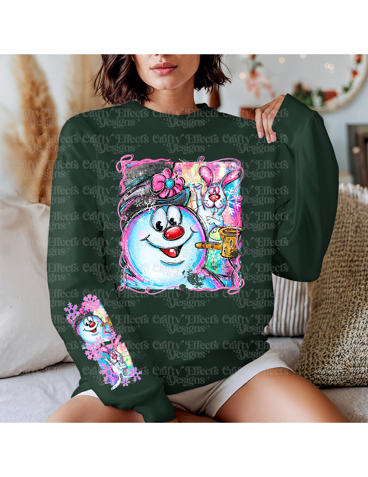 Christmas Frosty Crewneck