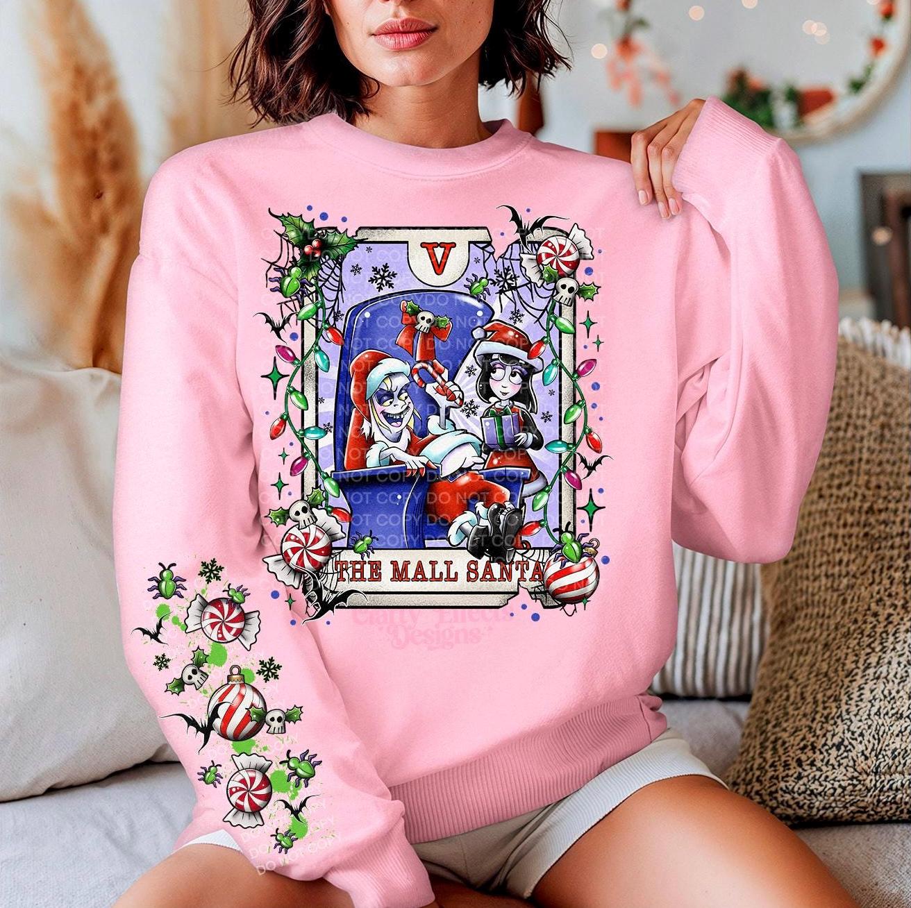 The Mall Santa Christmas Crewneck