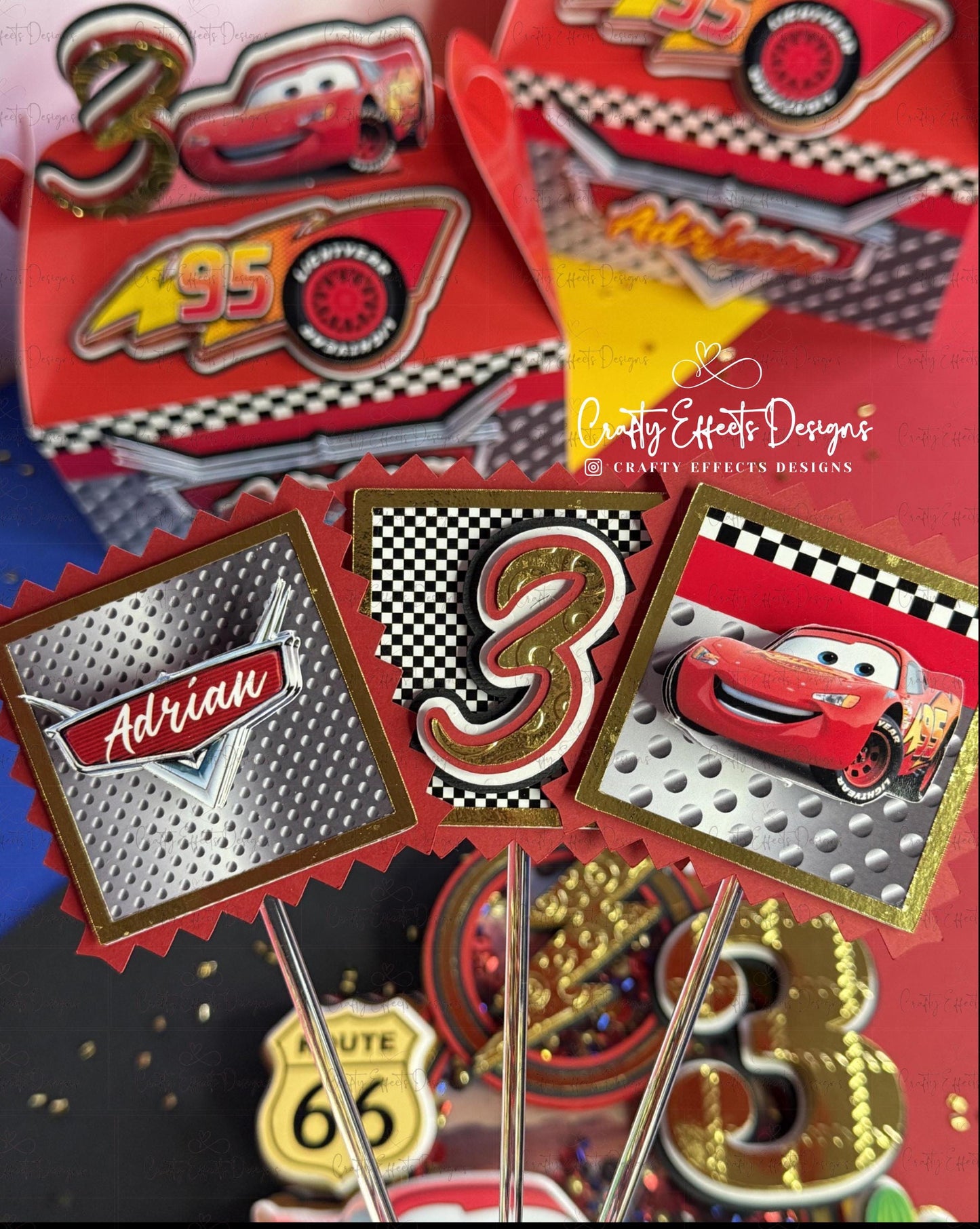 Custom CUPCAKE TOPPERS