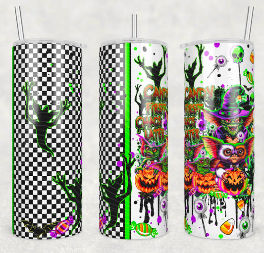 Spooky Gremlin Tumbler – Creepy, Cute & a Little Chaotic