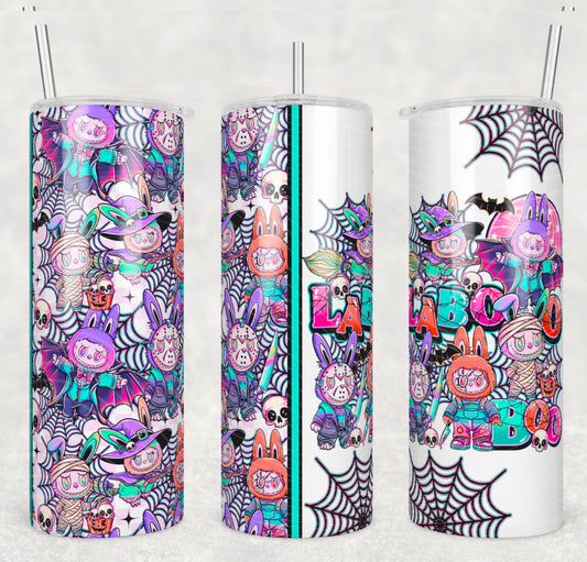 “Bubu Spooky Skinny Tumbler” 🕸️🦇