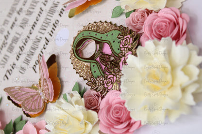 Graduation Cap Topper & Pink Satin Ribbon Lei Bundle – Virgen de Guadalupe Edition | Class of 2026