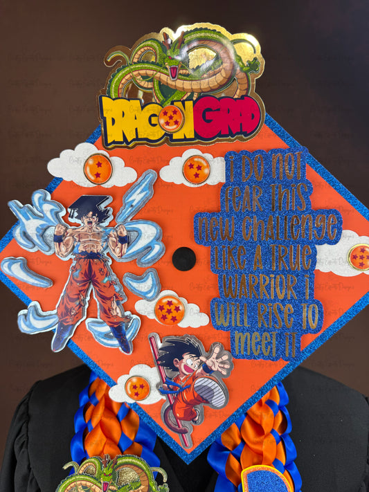 Anime Inspired Graduation Topper