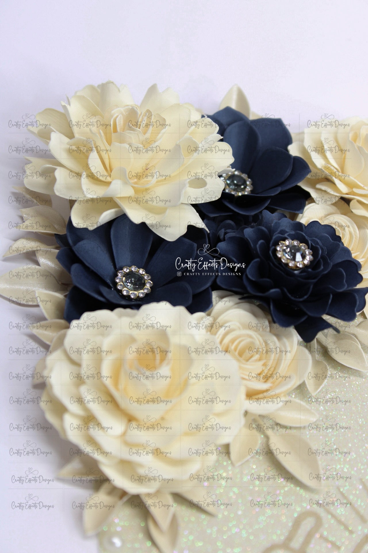 Graduation Cap Topper & Navy Blue Satin Ribbon Lei Bundle  San Judas Tadeo Edition | Class of 2026