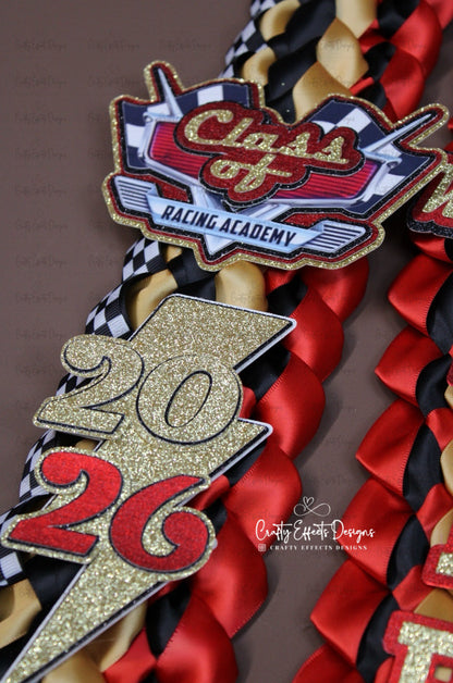 Race Car Graduation Grad Lei