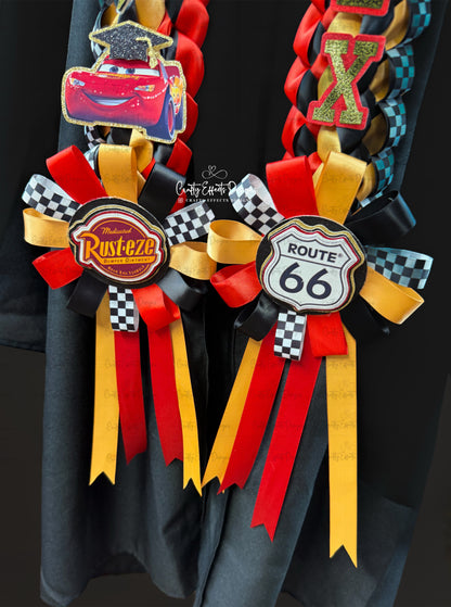 Race Car Graduation Grad Lei