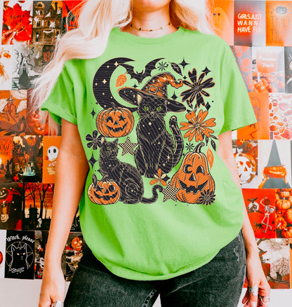 Black Cat T-Shirt – Mystery, Style, and a Touch of Magic
