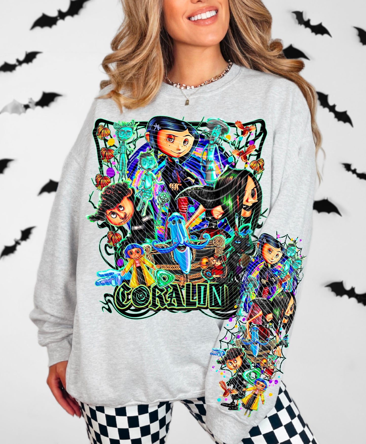 Halloween Crewneck - Unique Style for the Spookiest Night of the Year