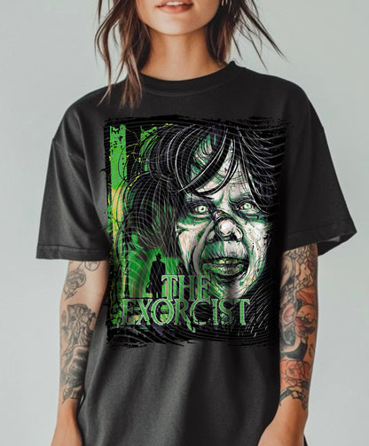 Exorcist Spooky Season Halloween Shirt | Fall Graphic Tee (Copy)