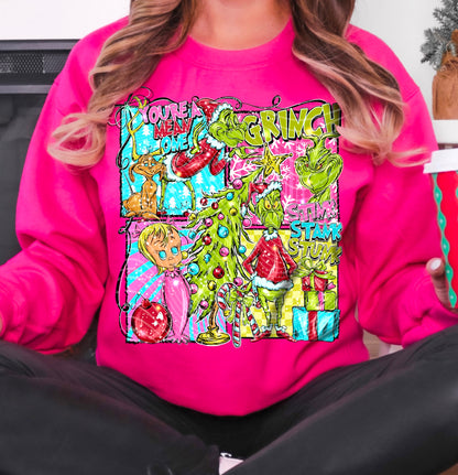 ChristmasGrinch Crewneck Sweatshirt