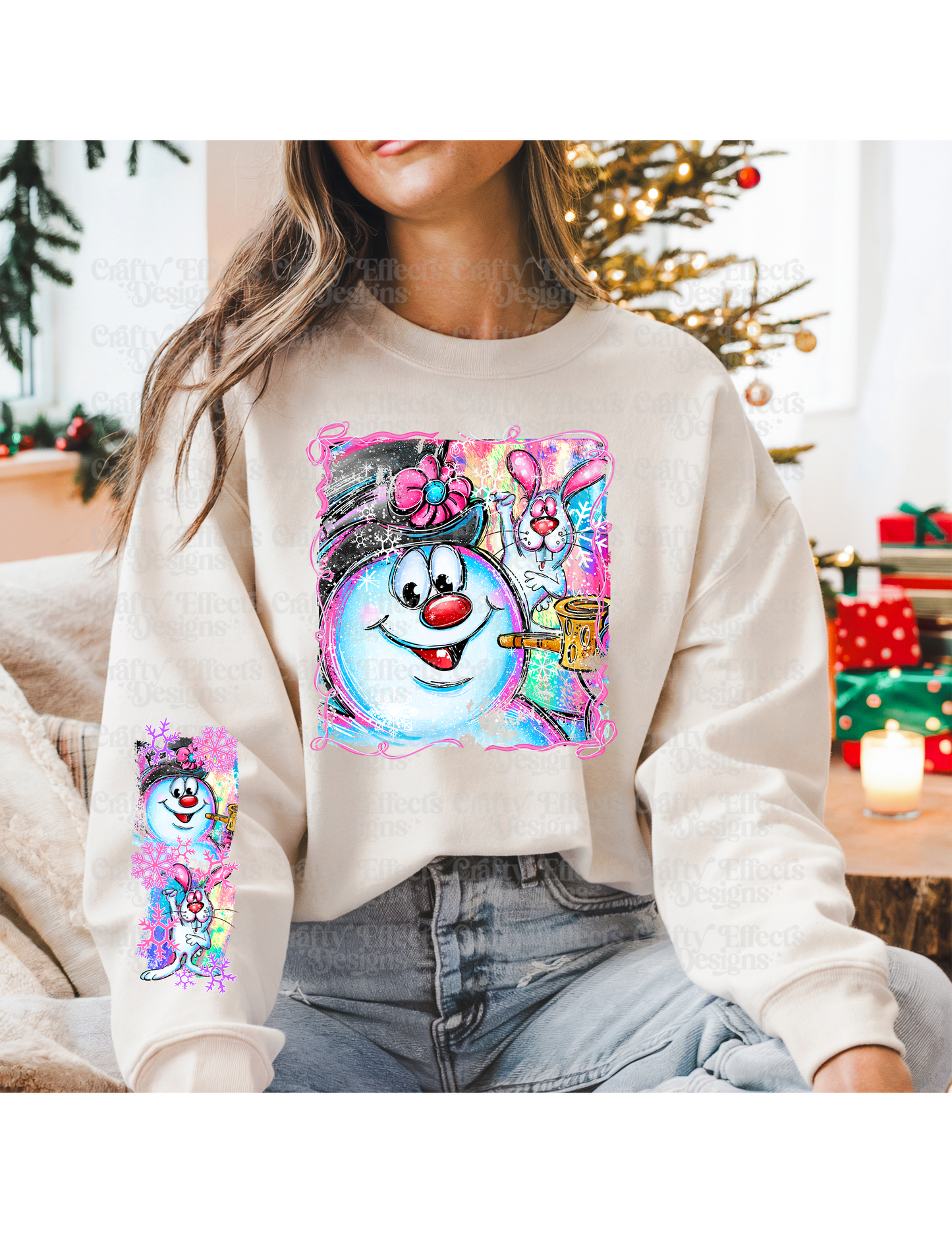 Christmas Frosty Crewneck