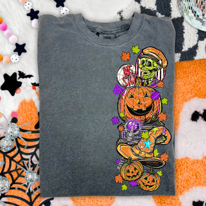 Halloween in town| Vintage Spooky Fall Shirt | Witchy Halloween T-Shirt