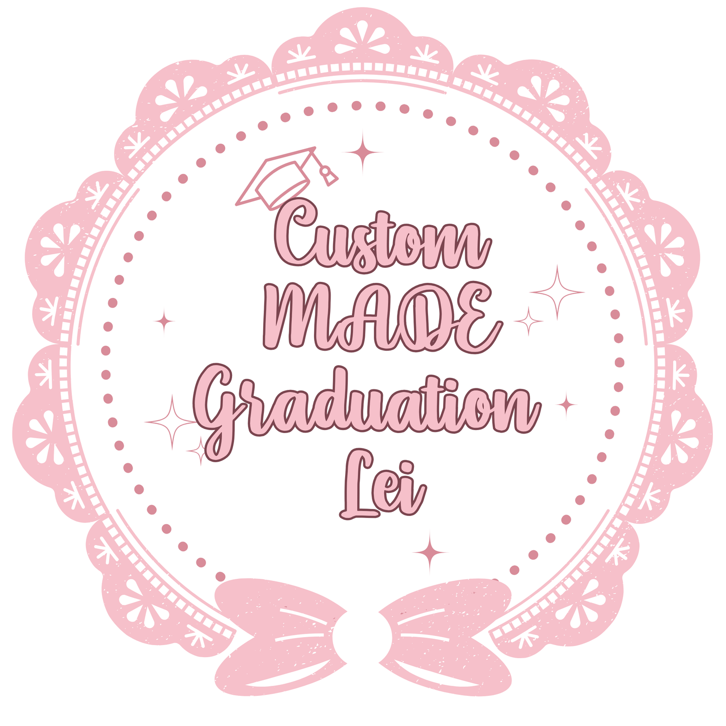 Custom-Made Graduation Lei