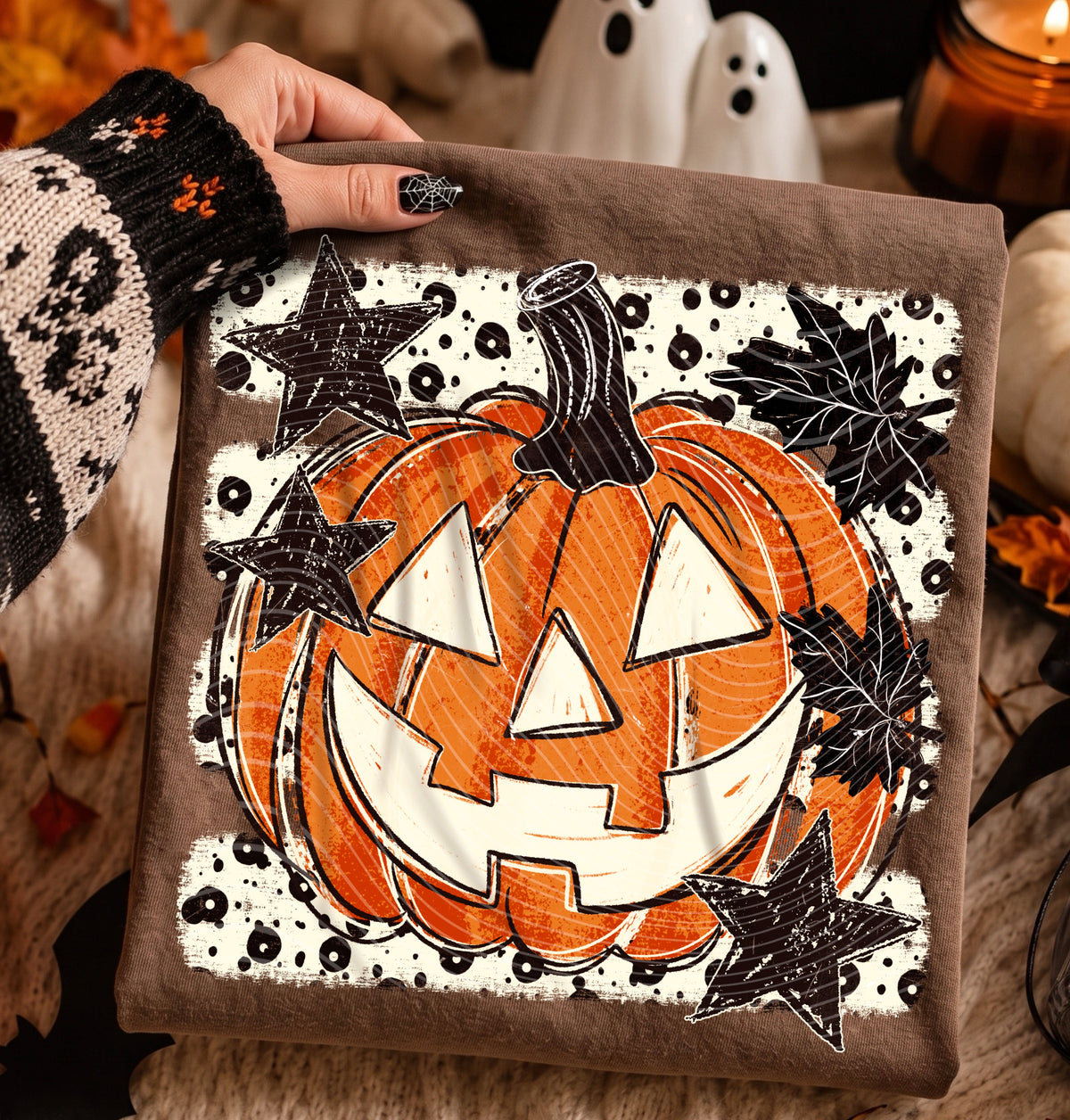 La Calabaza Spooky Season Halloween Shirt | Fall Graphic Tee