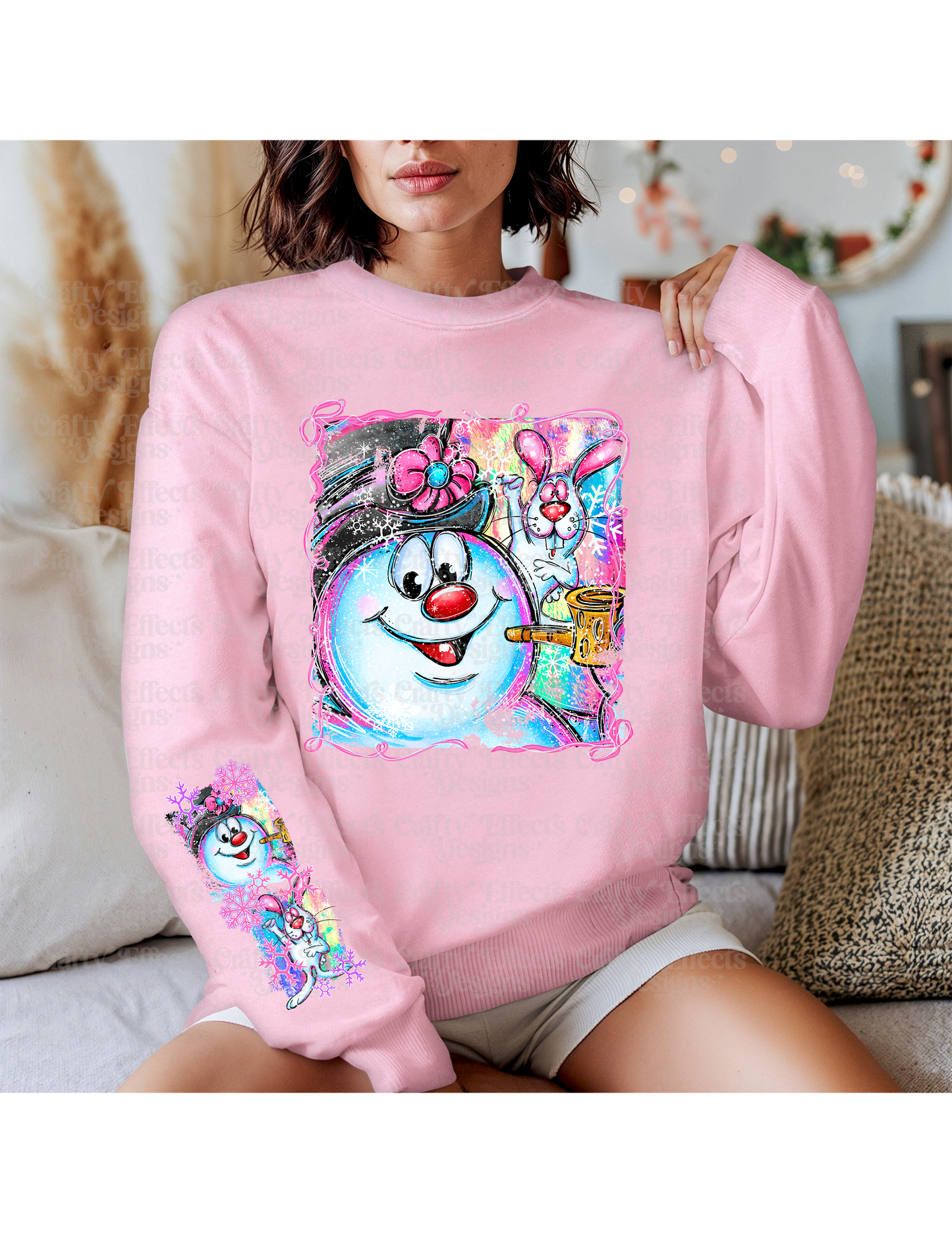 Christmas Frosty Crewneck