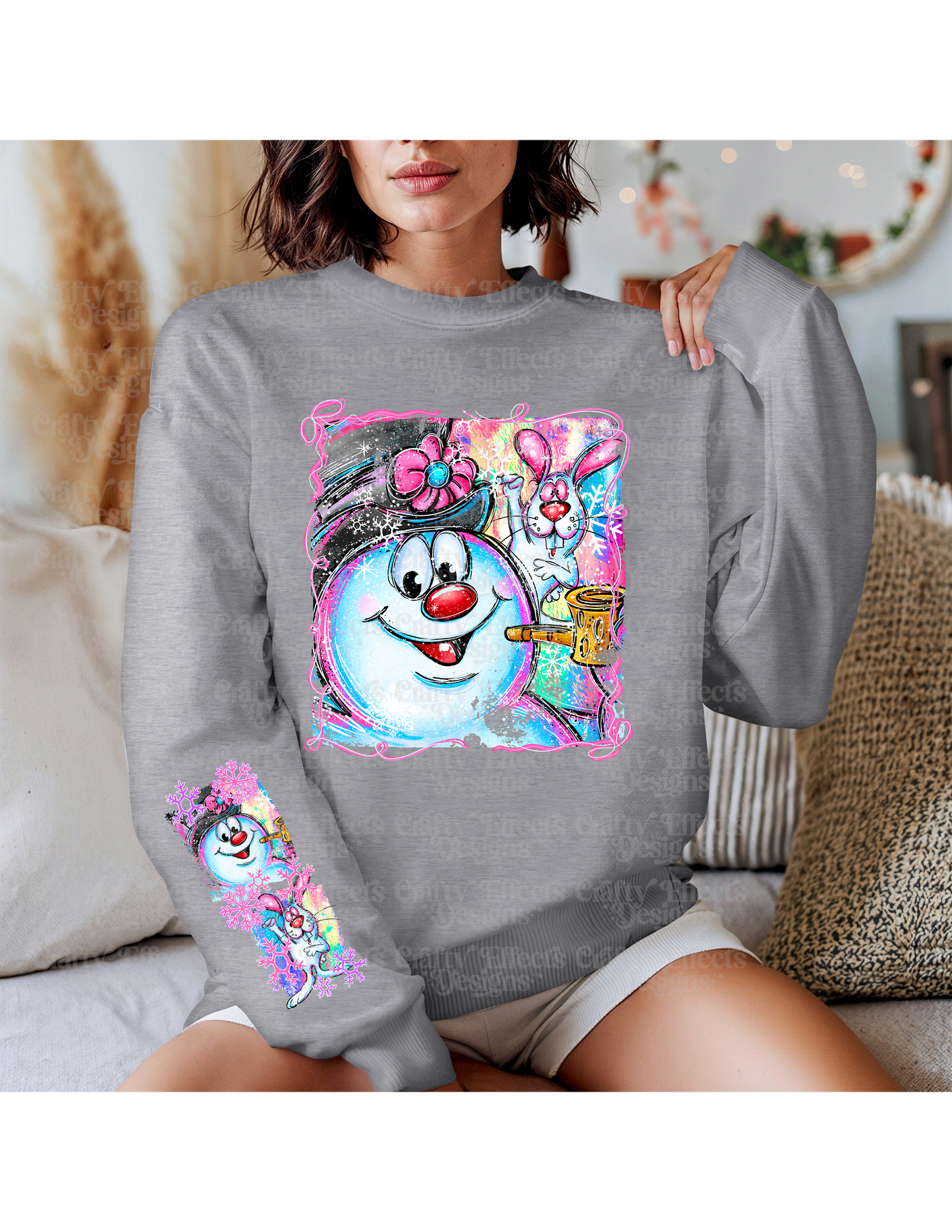 Christmas Frosty Crewneck