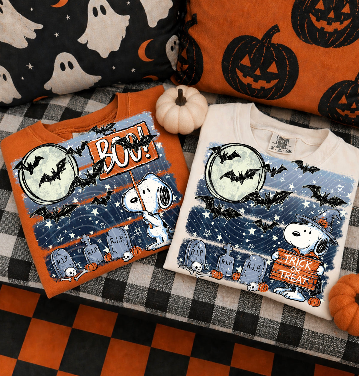 👻 Spooky Pup Halloween Shirt | Cute Fall Graphic Tee 🎃