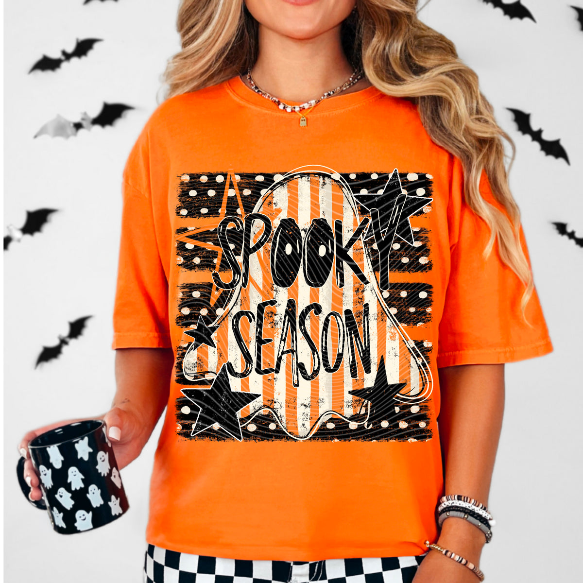 Boo Spooky Halloween Tee.