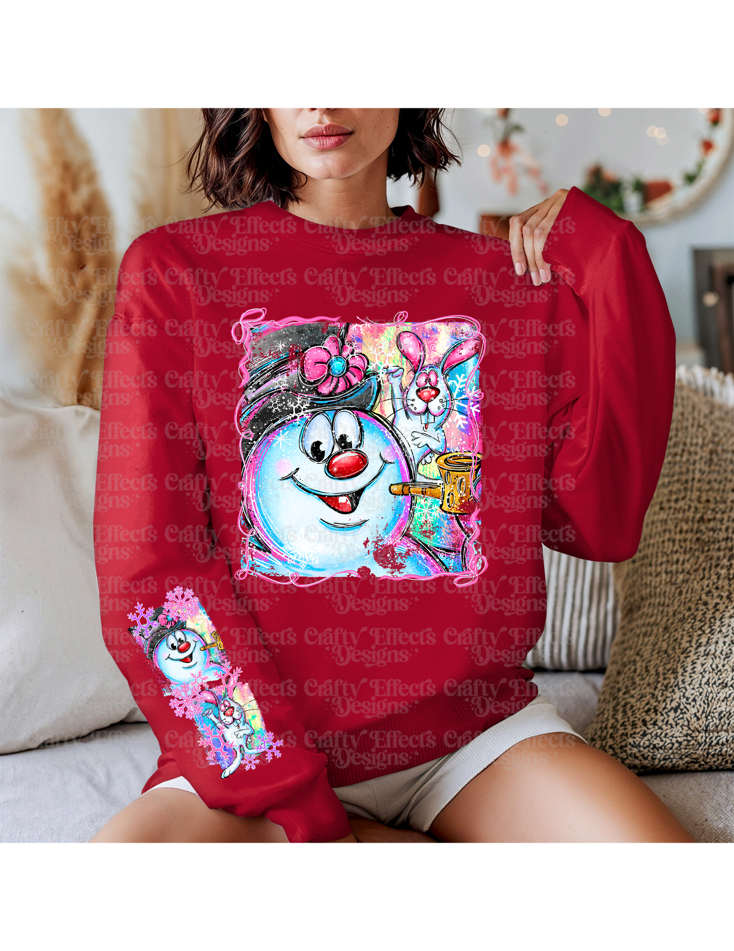 Christmas Frosty Crewneck