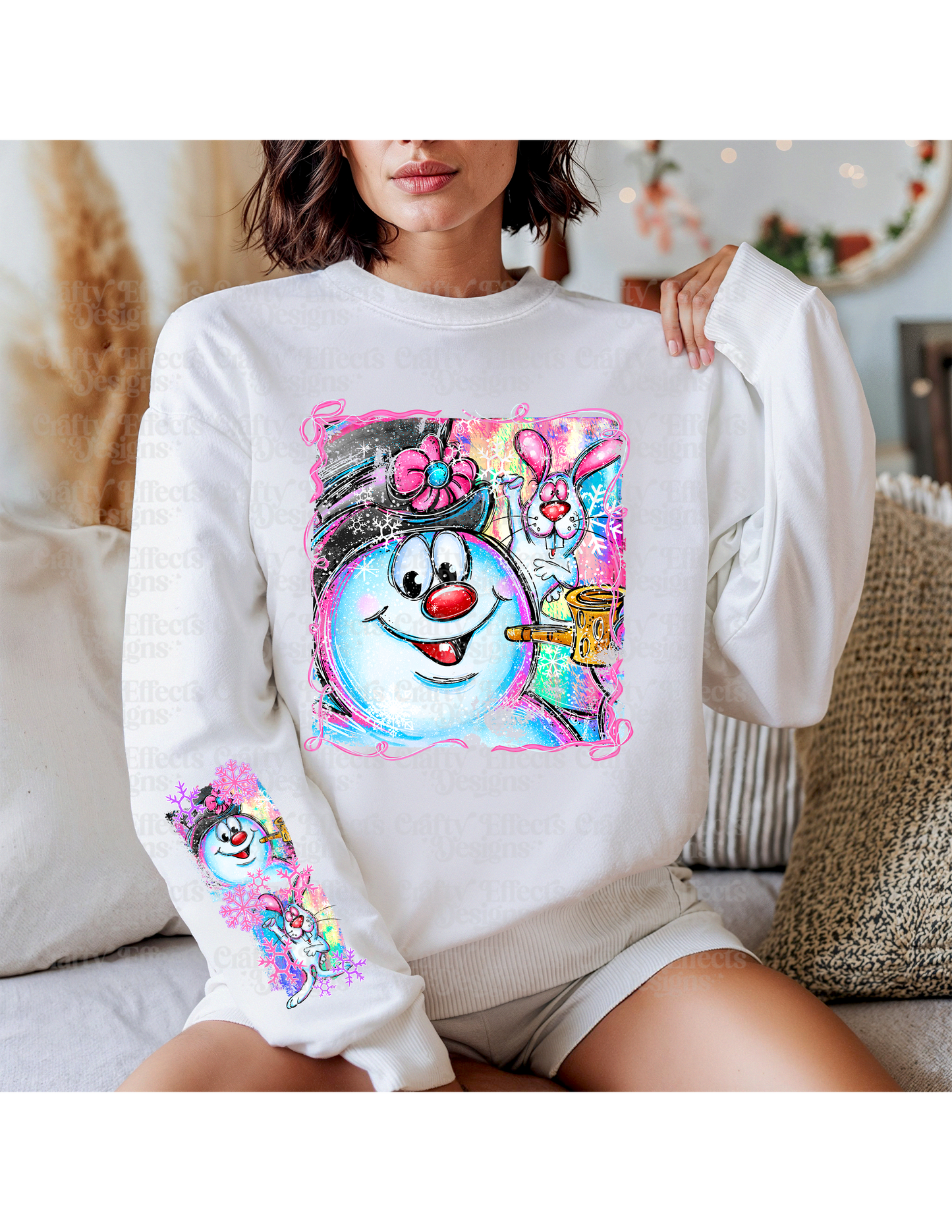 Christmas Frosty Crewneck