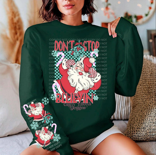 Don_t_Stop_Believing_ Christmas Crewneck
