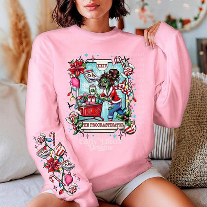 Procrastinato Christmas Crewneck