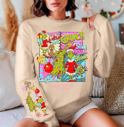 Green Whoville Christmas Crewneck