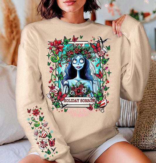 Holliday sorrow Christmas Crewneck