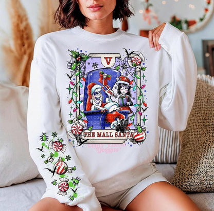 The Mall Santa Christmas Crewneck