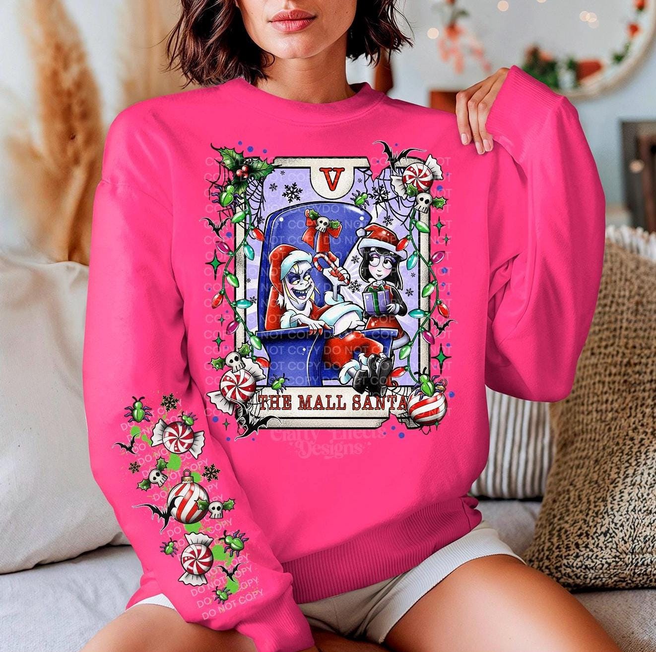 The Mall Santa Christmas Crewneck