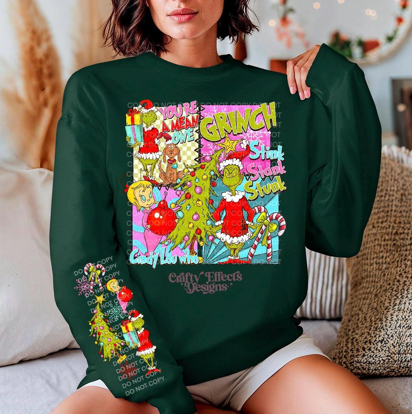 Green Whoville Christmas Crewneck