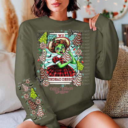 Undead Debbie Christmas Crewneck