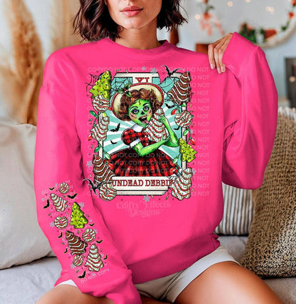 Undead Debbie Christmas Crewneck