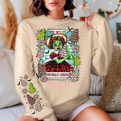 Undead Debbie Christmas Crewneck