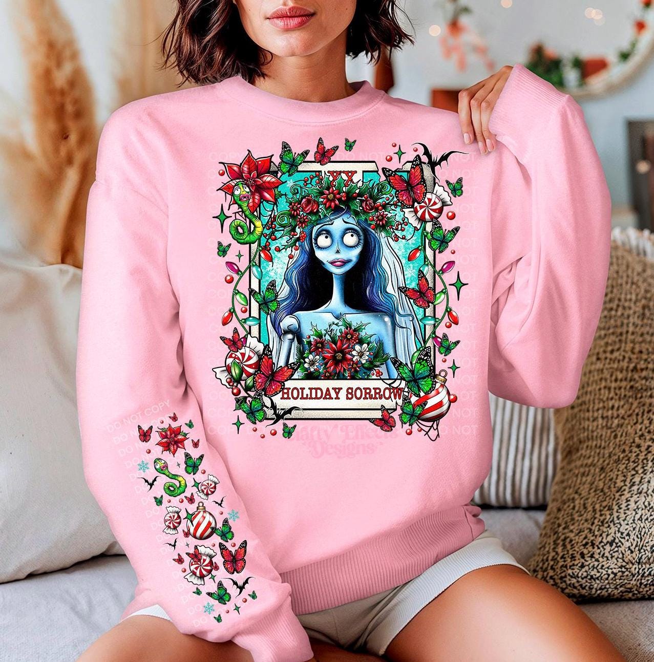 Holliday sorrow Christmas Crewneck