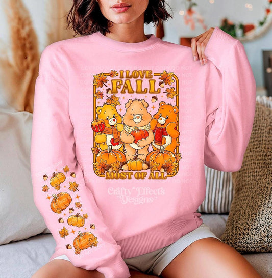Fall bears Christmas Crewneck