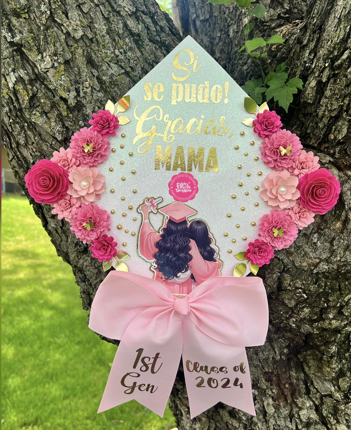 Graduation Cap Topper – Crafty Effects Designs