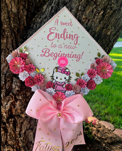 Graduation Cap Topper  | Topper para Birrete Decorado | Personalizado | Graduación | Graduation|Custom-Made