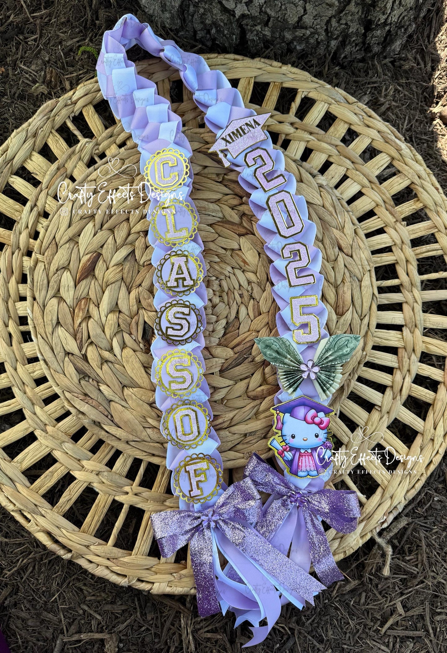 Collar de cintas de graduación 2025: Regalo personalizado para graduados