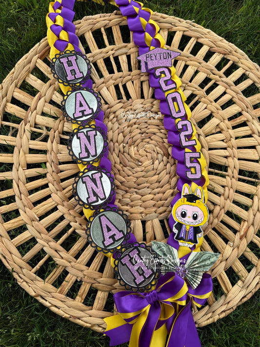 Lei de cinta de graduación 2025: Regalo trenzado personalizado para graduados