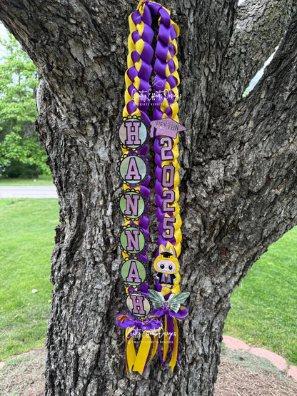 Lei de cinta de graduación 2025: Regalo trenzado personalizado para graduados